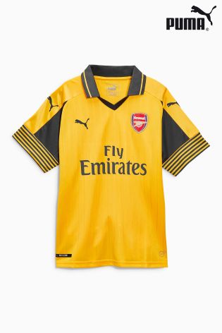 Puma&reg; Yellow Arsenal 2016/17 Away Jersey